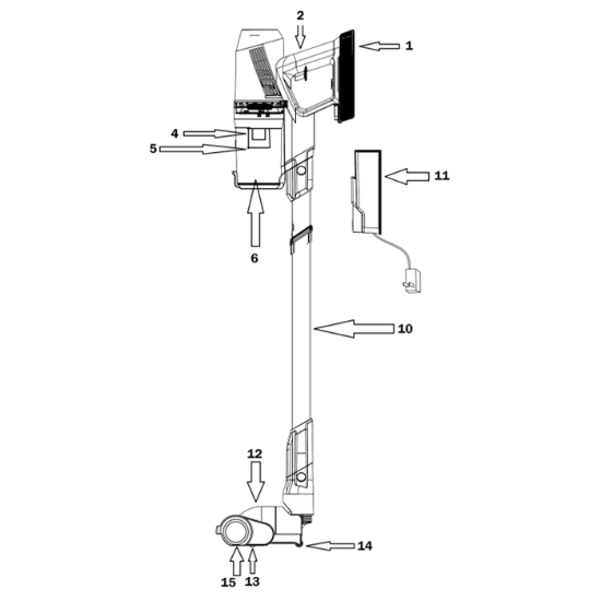 Picture of BGSV696 Battery Powered Stick Vacuum