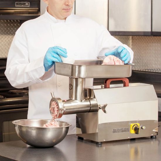 Picture of Adcraft #12 Meat Grinder, in Stainless Steel
