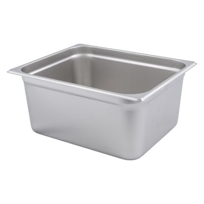 Picture of Adcraft 22H6 Deli Pan, Half-Size, 22Ga, Stainless Steel
