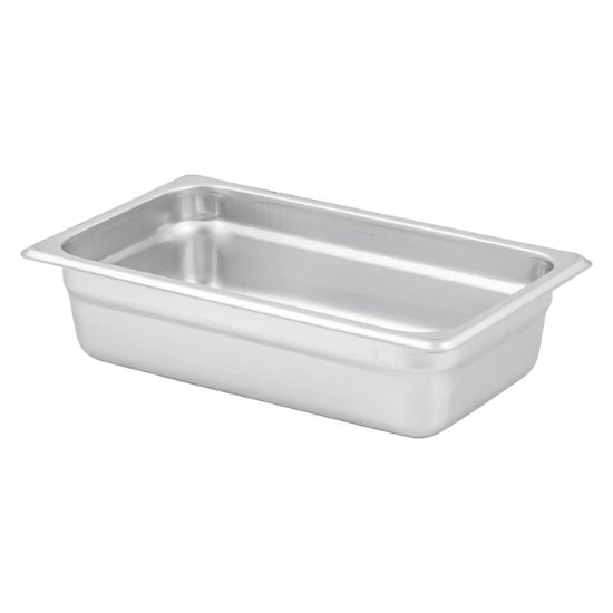 Picture of Adcraft 22Q2 Deli Pan, Quarter Size, 22 Gauge, in Stainless Steel