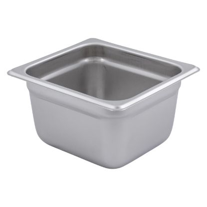 Picture of Adcraft Steam Table Pan Six size, 22 gauge, 6-7/8" 6-5/16" x 4" deep