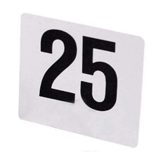 Picture of Adcraft Table Numbers 50 cards numbered 1-50