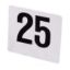 Picture of Adcraft Table Numbers 50 cards numbered 1-50