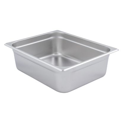 Picture of Adcraft 200H4 Deli Pan, Half Size, Stainless Steel
