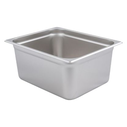 Picture of Adcraft 200H6 Deli Pan, Half Size, Stainless Steel