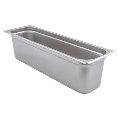 Picture of Adcraft 200HL6 Deli Pan, Half Long Size, Stainless Steel