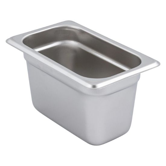 Picture of Adcraft Pan, Ninth Size, Stainless Steel (200N4)
