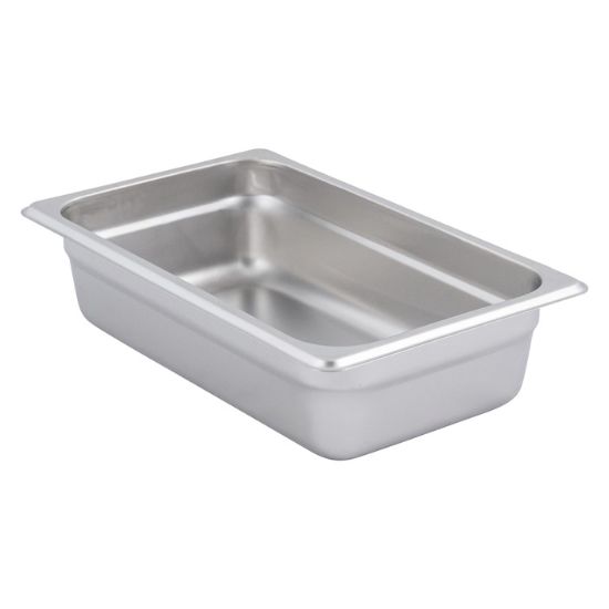 Picture of Adcraft 200Q2 Deli Pan, Quarter Size, Stainless Steel