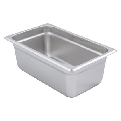 Picture of Adcraft 200Q4 Deli Pan, Quarter Size, Stainless Steel