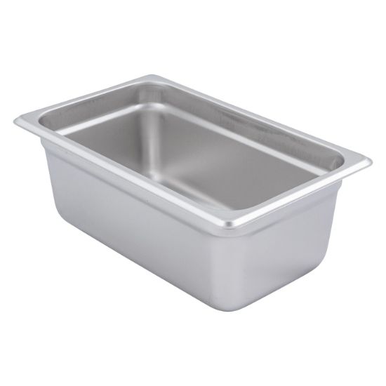 Picture of Adcraft 200Q4 Deli Pan, Quarter Size, Stainless Steel