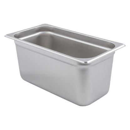 Picture of Adcraft 200T6 Deli Pan, Third-Size, 6", Stainless Steel