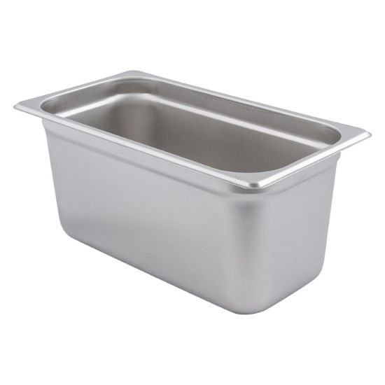 Picture of Adcraft 200T6 Deli Pan, Third-Size, 6", Stainless Steel