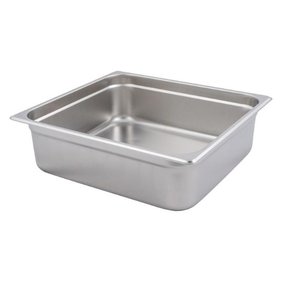 Picture of Adcraft 200TT4 Deli Pan, Two-Thirds Size, 4", Stainless Steel
