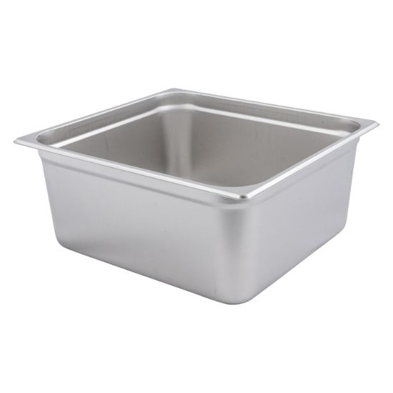 Picture of Adcraft 200TT6 Deli Pan, Two-Thirds Size, 6", Stainless Steel