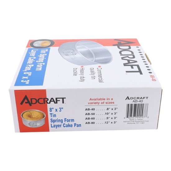 Picture of Adcraft Aluminum Springform pan with Layer Bottom 8"