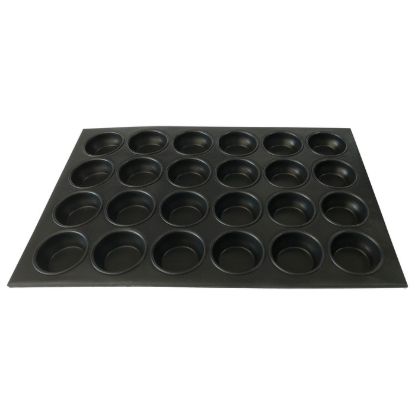 Picture of Adcraft Non Stick Muffin Pan 20-1/2" x 14" x 1-1/4" 24-cup