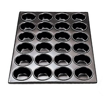 Picture of Adcraft Non Stick Muffin Pan 20-1/2" x 14" x 1-1/4" 24-cup
