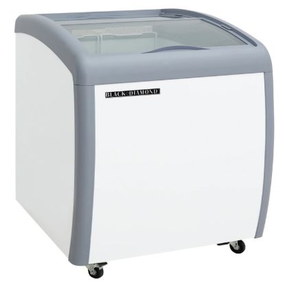 Picture of Black Diamond Chest Freezer, Two Glass Doors, 4 cu ft, in White