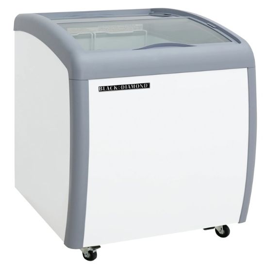 Picture of Black Diamond Chest Freezer, Two Glass Doors, 4 cu ft, in White