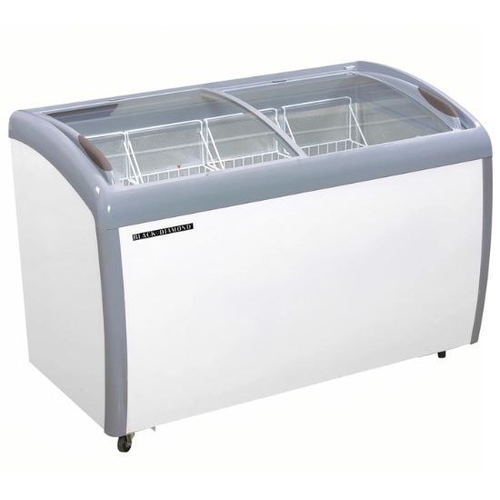 Picture of Black Diamond Chest Freezer, Two Glass Doors, 11.7 cu ft, in White