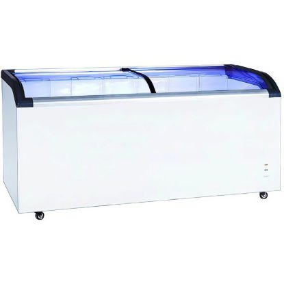 Picture of Black Diamond Chest Freezer, Two Glass Doors, 19.2 cu ft, in White