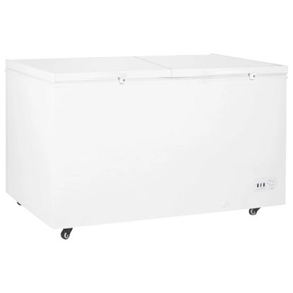 Picture of Black Diamond Chest Freezer, Two Solid Doors, 15.4 cu ft, in White