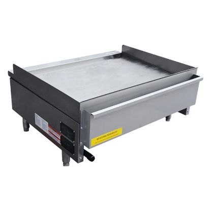 Picture of Black Diamond 36" Heavy Duty Thermostatic Gas Griddle, 3 Burners, in Stainless Steel