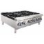 Picture of Black Diamond 36" Gas Hot Plate, 6 Burners, in Stainless Steel