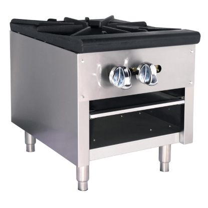 Picture of Black Diamond 18" Pot Burner, 1 Burner, 76,000 BTU, in Stainless Steel