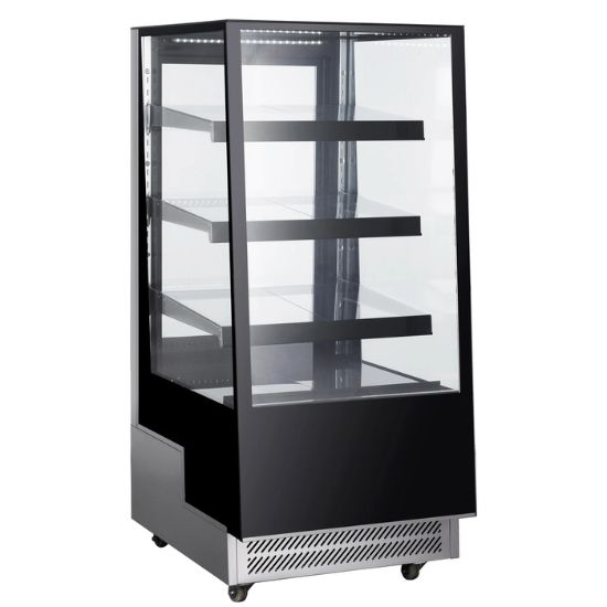 Picture of Black Diamond Single Glass Door Display Refrigerator, 12 cu ft, in Black