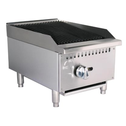 Picture of Black Diamond 16" Standard Series Charbroiler, 1 Burner, in Stainless Steel