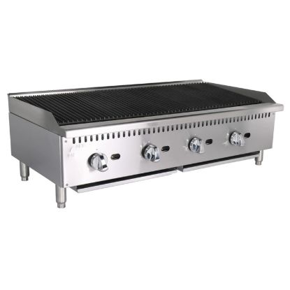 Picture of Black Diamond 48" Standard Series Charbroiler, 4 Burners, in Stainless Steel