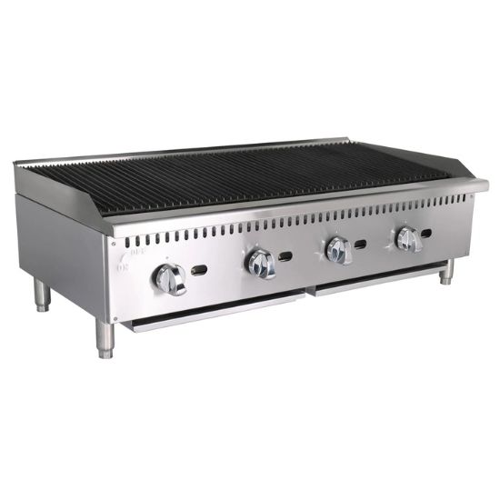 Picture of Black Diamond 48" Standard Series Charbroiler, 4 Burners, in Stainless Steel