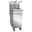 Picture of Black Diamond Gas Deep Fryer, Liquid Propane, 40 lb, 90K BTU, in Stainless Steel