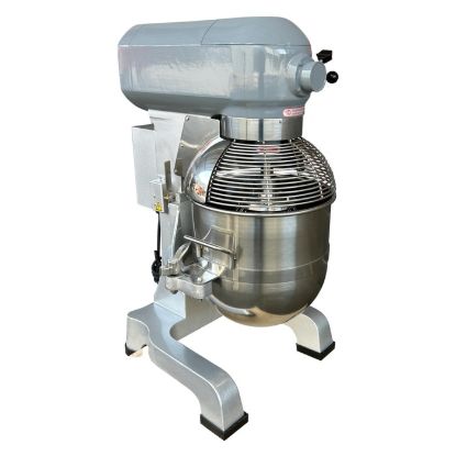 Picture of Black Diamond 30 Qt Planetary Mixer, Floor Model, 2.4 HP, Stainless Steel Bowl, in Gray