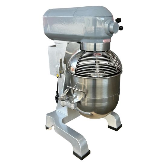 Picture of Black Diamond 30 Qt Planetary Mixer, Floor Model, 2.4 HP, Stainless Steel Bowl, in Gray