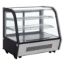 Picture of Black Diamond Refrigerated Countertop Display Case, Two Glass Doors, 4.2 cu ft, in Stainless Steel