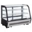 Picture of Black Diamond Refrigerated Countertop Display Case, Two Glass Doors, 5.2 cu ft, in Stainless Steel