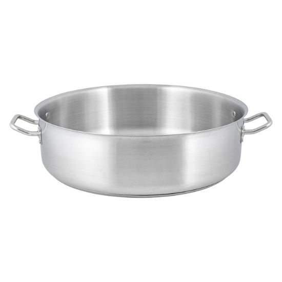 Picture of Adcraft Titan Induction Brazier Pot with Cover 30 quart