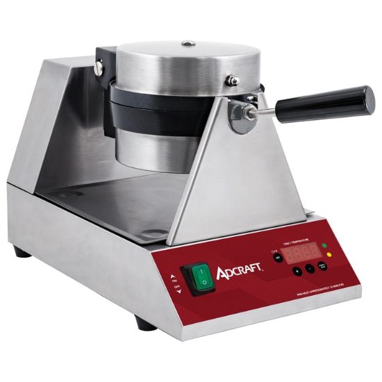 Picture of Adcraft Single Belgian Waffle Maker, 7", in Stainless Steel