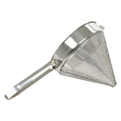 Picture of Adcraft Coarse China Cap Strainer, in Stainless Steel (CAP-12C)