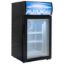 Picture of Black Diamond Countertop Display Freezer, Single Glass Door, 1.4 cu ft, in Black