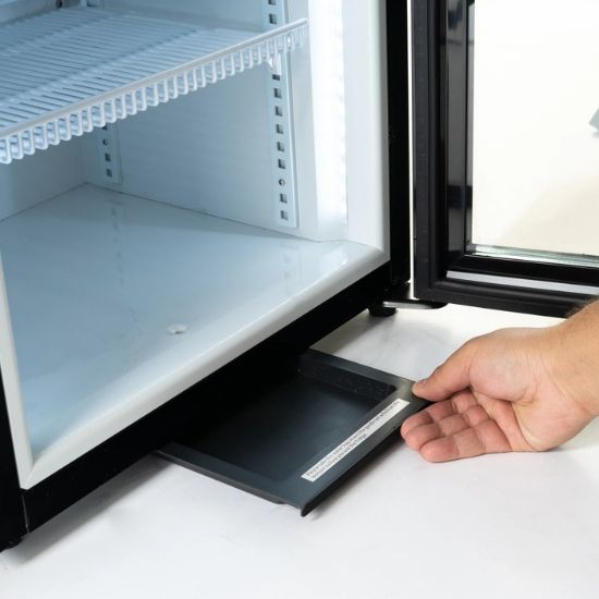 Picture of Black Diamond Countertop Display Refrigerator, Single Glass Door, 2.7 cu ft, in Black