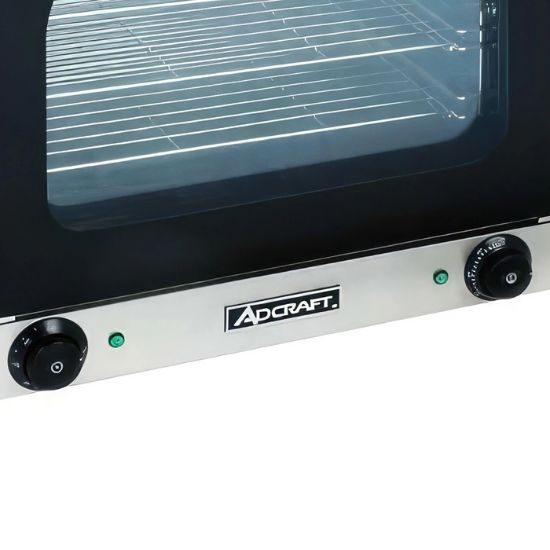 Picture of Adcraft Half Size Convection Oven, in Stainless Steel