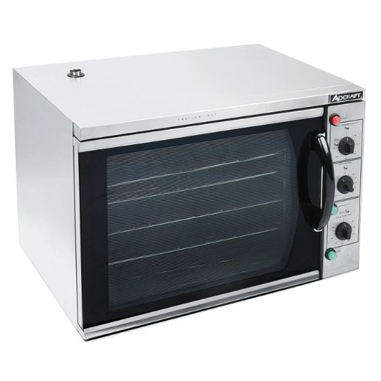 Picture of Adcraft Half Size Professional Convection Oven, in Stainless Steel