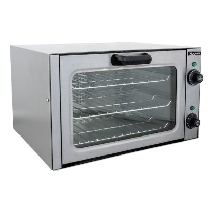 Picture of Adcraft Quarter Size Convection Oven, in Stainless Steel