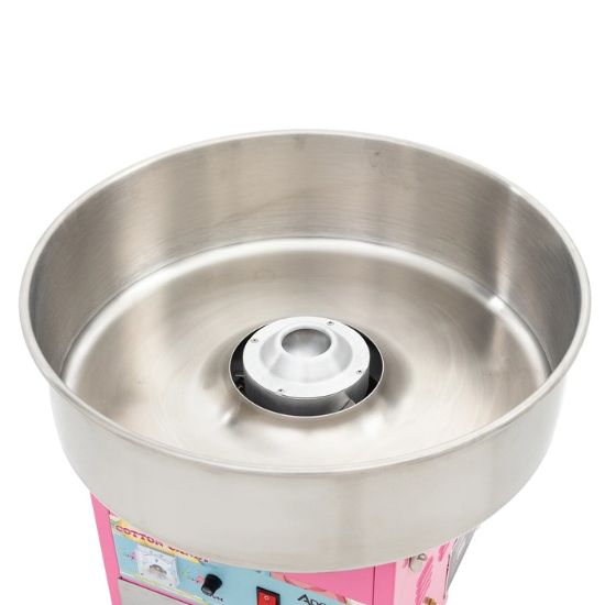 Picture of Adcraft Cotton Candy Machine with Stainless Steel Supply Drawer