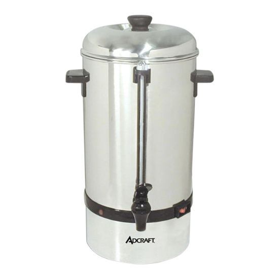 Picture of Adcraft Coffee Percolator, 100 Cup, in Stainless Steel (CP-100)
