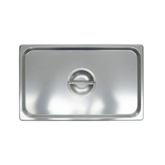 Picture of Adcraft CSF-T Solid Cover, Full-Size, for 165 Series Deli Pan, Stainless Steel