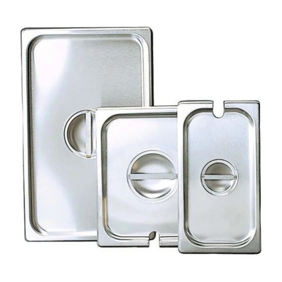 Picture of Adcraft CST-Q/SL Cover, Quarter Size, Slotted, Stainless Steel